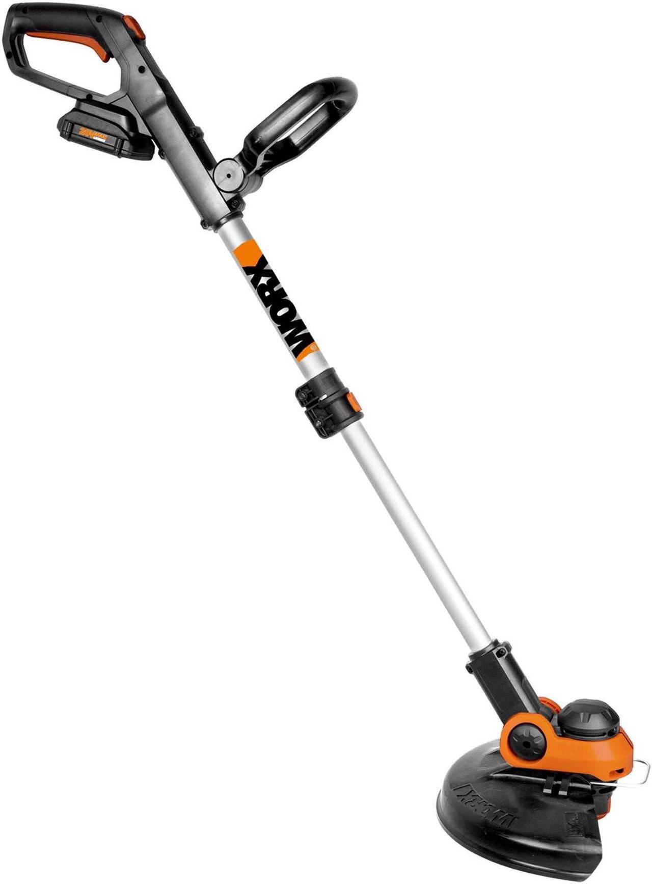 Alt view image 2 of 10 - WORX WG163 String Trimmer/Edger,20V Li-Ion Battery