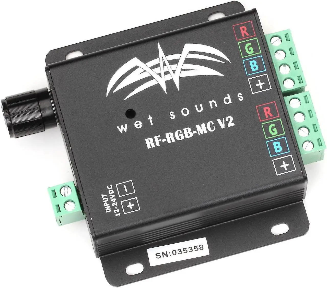 Alt view image 7 of 12 - Wet Sounds RF RGB Music Controller w/Touch Activated Remote