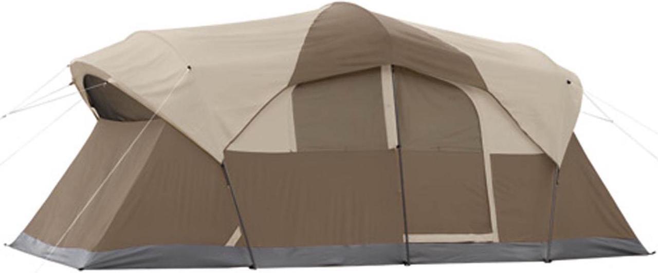Alt view image 5 of 9 - Coleman WeatherMaster 10 Person 2 Room Family Camping Tent | 17' x 9'