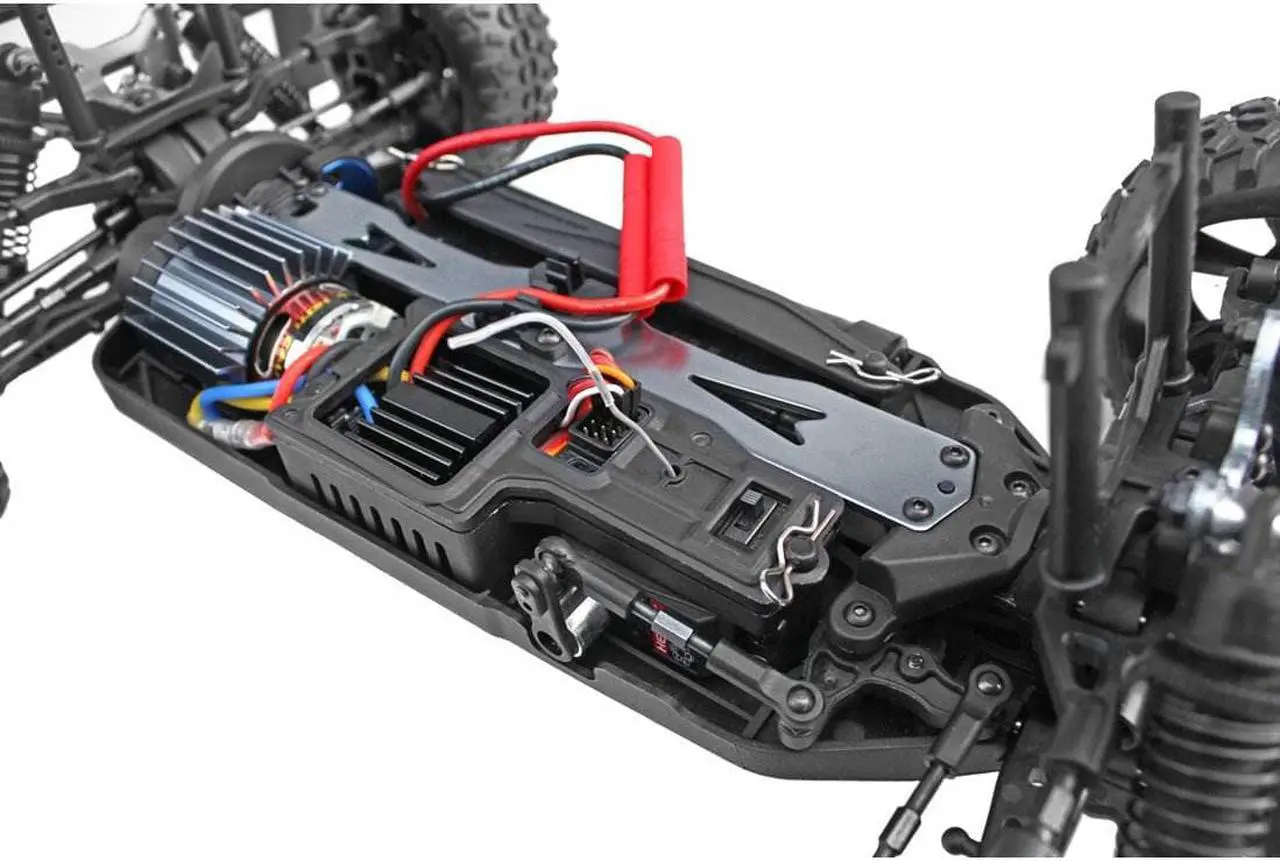 Alt view image 10 of 19 - Redcat Blackout SC Brushed Electric RC Short Course Truck (For Parts)