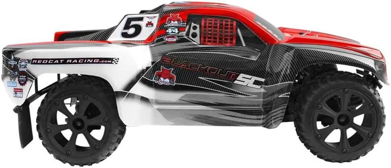 Alt view image 5 of 19 - Redcat Blackout SC Brushed Electric RC Short Course Truck (For Parts)