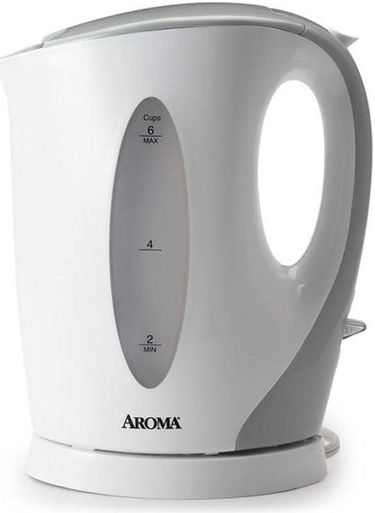 Alt view image 5 of 6 - AROMA AWK-105 White 1.7 Liter (7-Cup) Electric Water Kettle