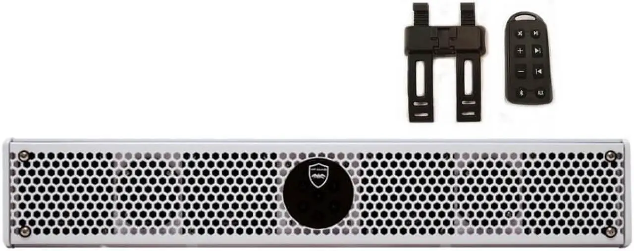 Alt view image 9 of 13 - Wet Sounds Stealth 6 Ultra HD White All-in-one Amplified Soundbar with Remote