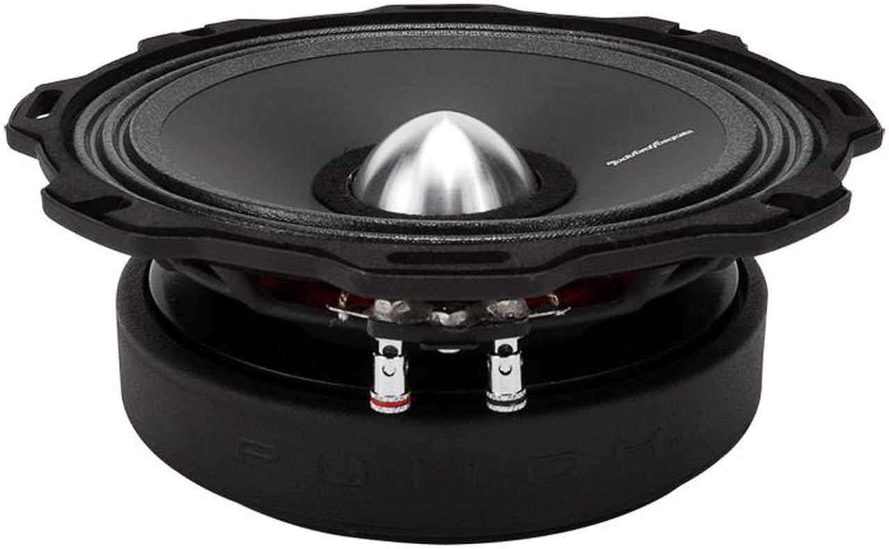 Alt view image 15 of 20 - Rockford Fosgate PPS4-6 6.5" 200W 4-Ohm Impedance Mid-Range Car Speaker (Single)