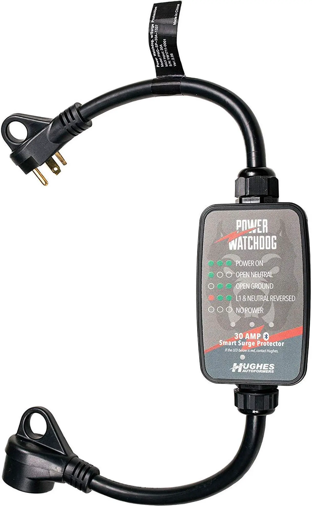Main image of hughes autoformer pwd30 power watch dog 30 amp surge protector
