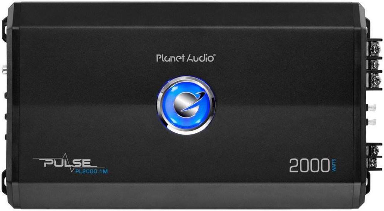 Alt view image 3 of 9 - Planet Audio PL2500.1M 2500W Class A/B Mono MOSFET Power Car Amplifier w/ Remote