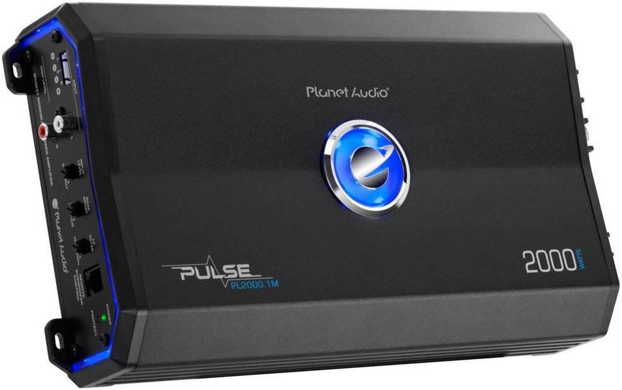 Alt view image 2 of 9 - Planet Audio PL2500.1M 2500W Class A/B Mono MOSFET Power Car Amplifier w/ Remote