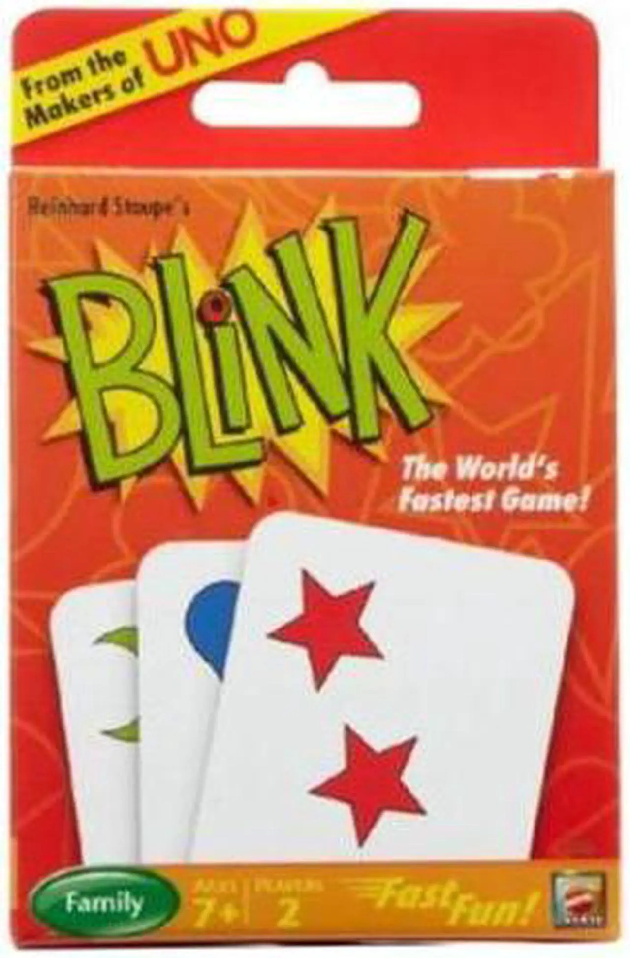 Main image of Blink Fast-Paced Family Fun Card Strategy Board Game Mattel, Inc. T5931