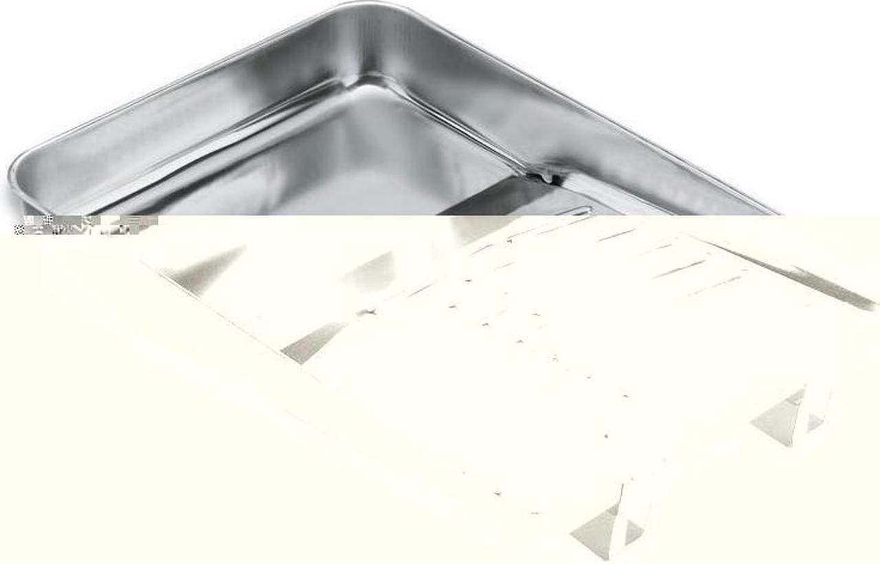 Main image of ZORO SELECT R402-11 Steel Paint Tray, 1 qt, 16 1/2" L, 2 1/2" D, 11" W