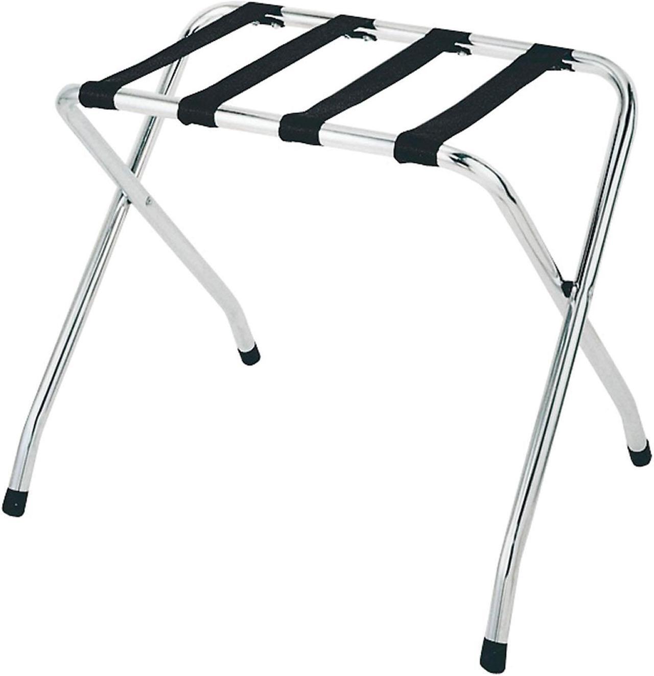 Alt view image 6 of 10 - Whitmor 6060-430 Chrome Luggage Rack