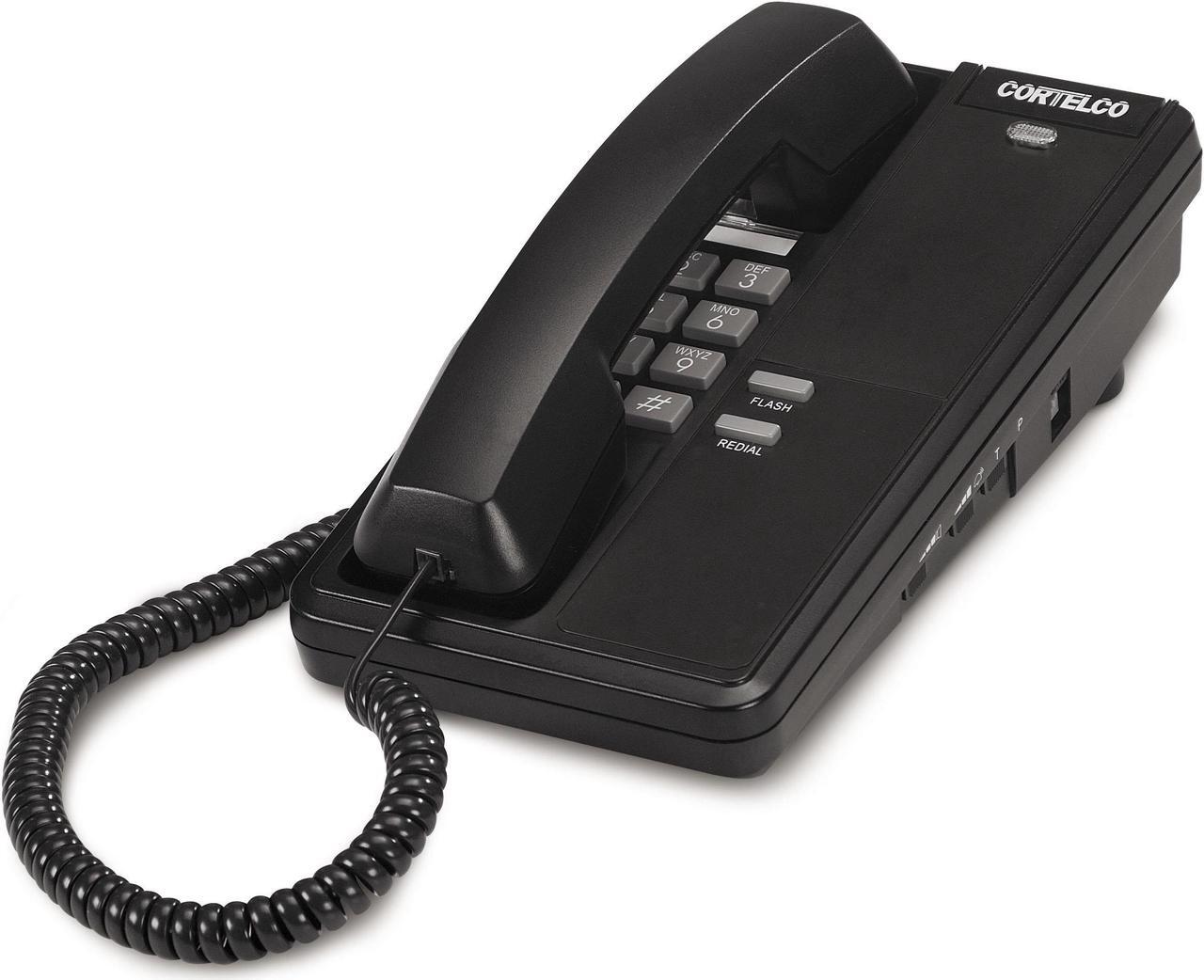 Alt view image 3 of 11 - Cortelco ITT-2192BK Basic Corded Phone