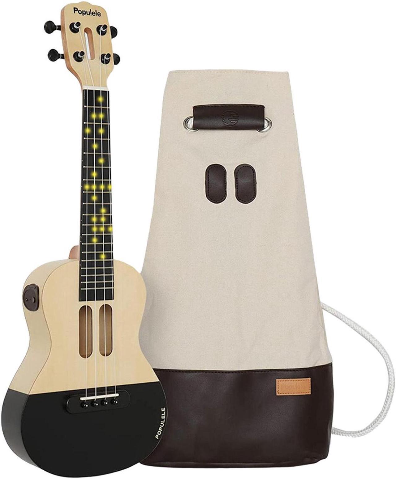 PopuMusic Populele U1 Smart Compact and Portable Ukulele Cookies Edition