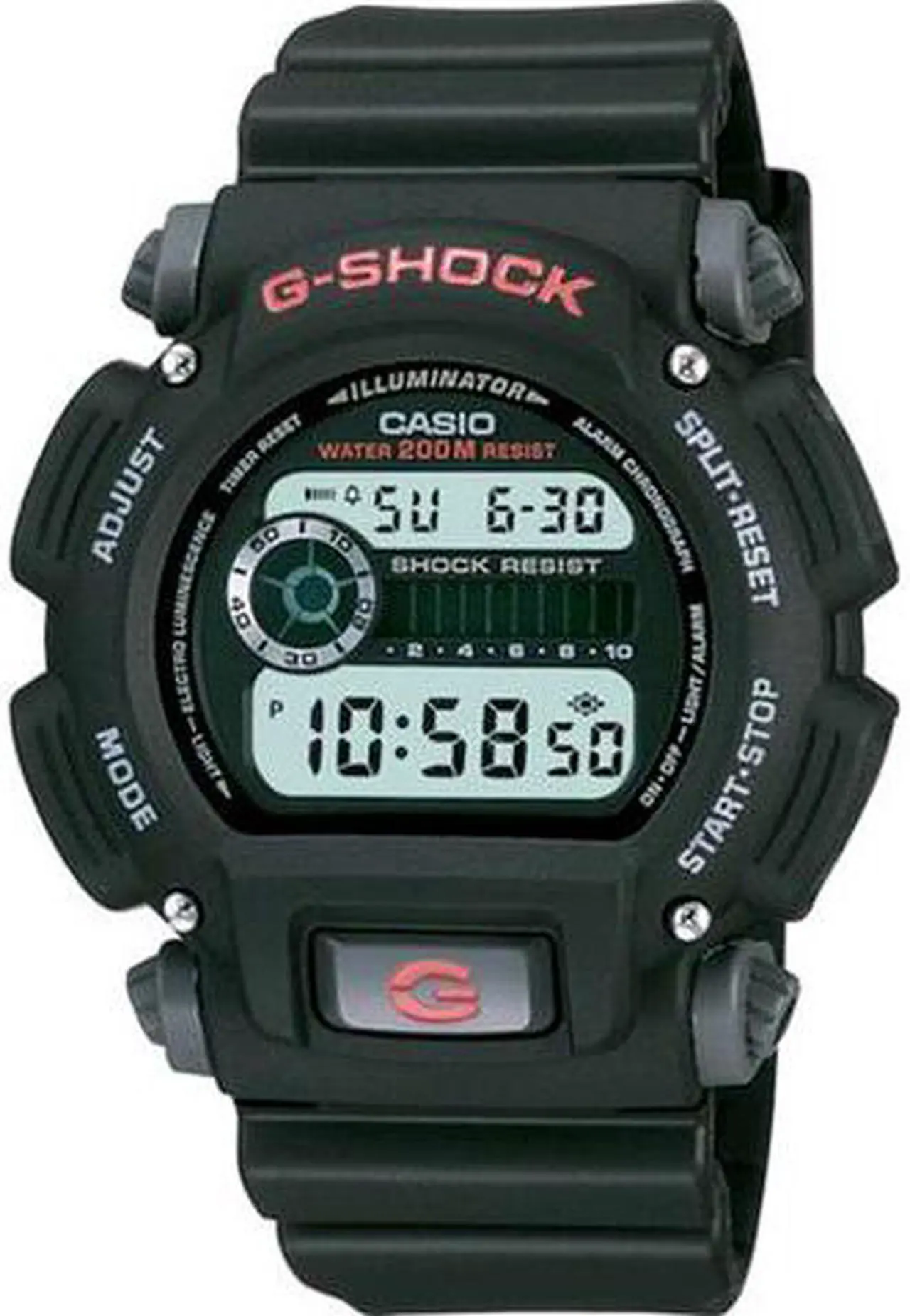 Main image of CASIO DW-9052-1VCF G Shock Mens Watch Black