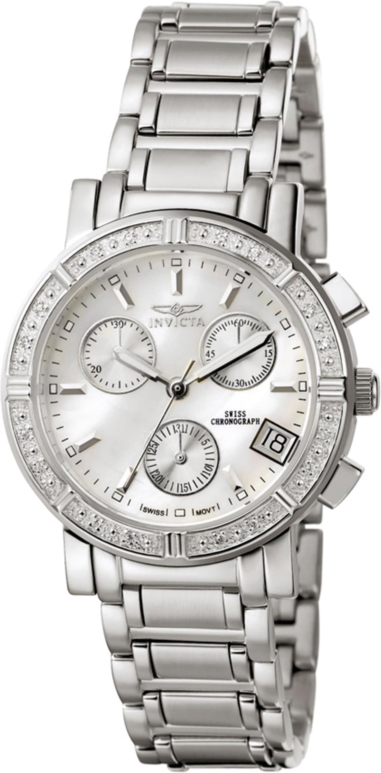 Alt view image 6 of 20 - Women's Invicta II Chronograph Diamond Watch