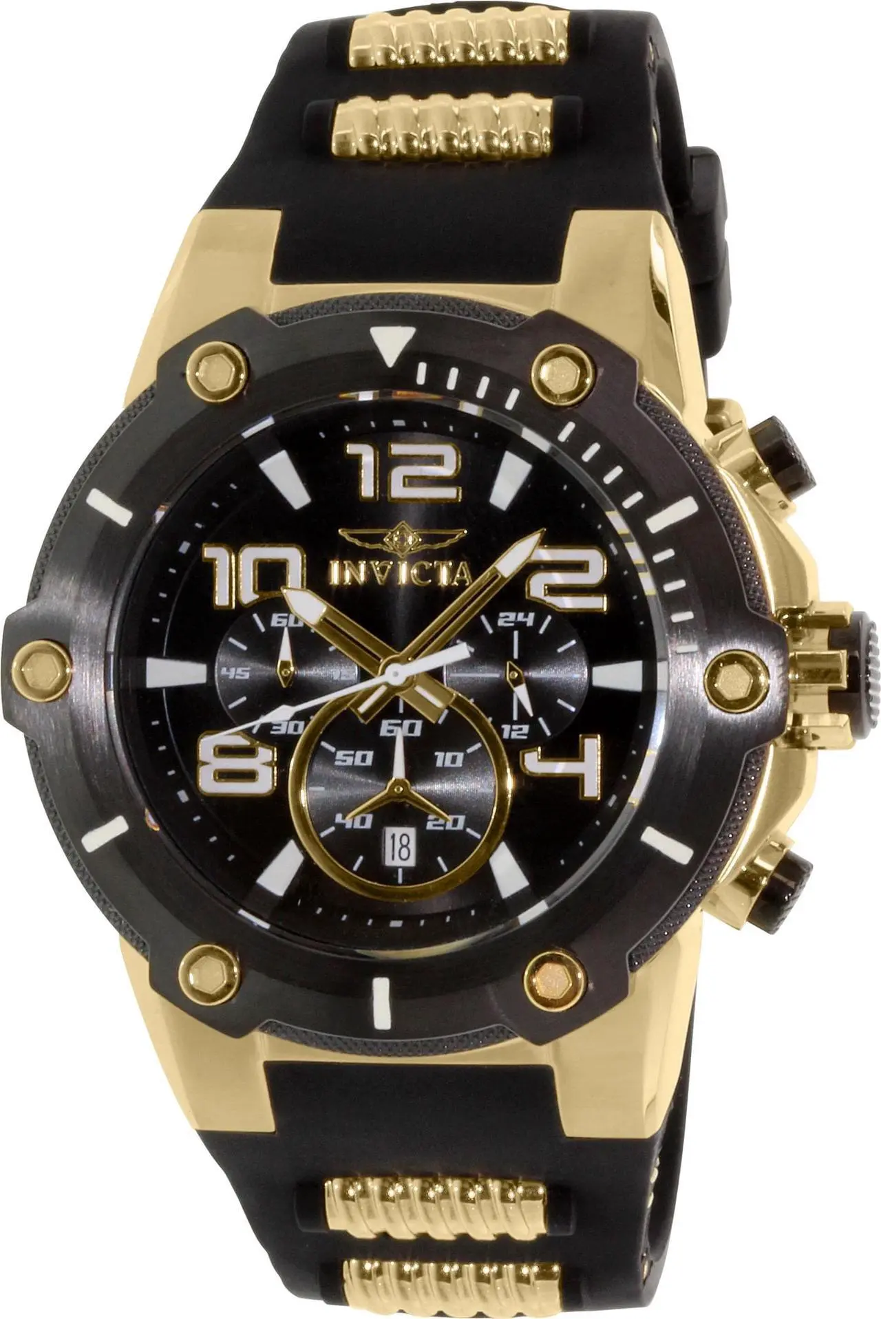 Alt view image 2 of 14 - Invicta  Speedway 17200  Stainless Steel, Polyurethane Chronograph  Watch