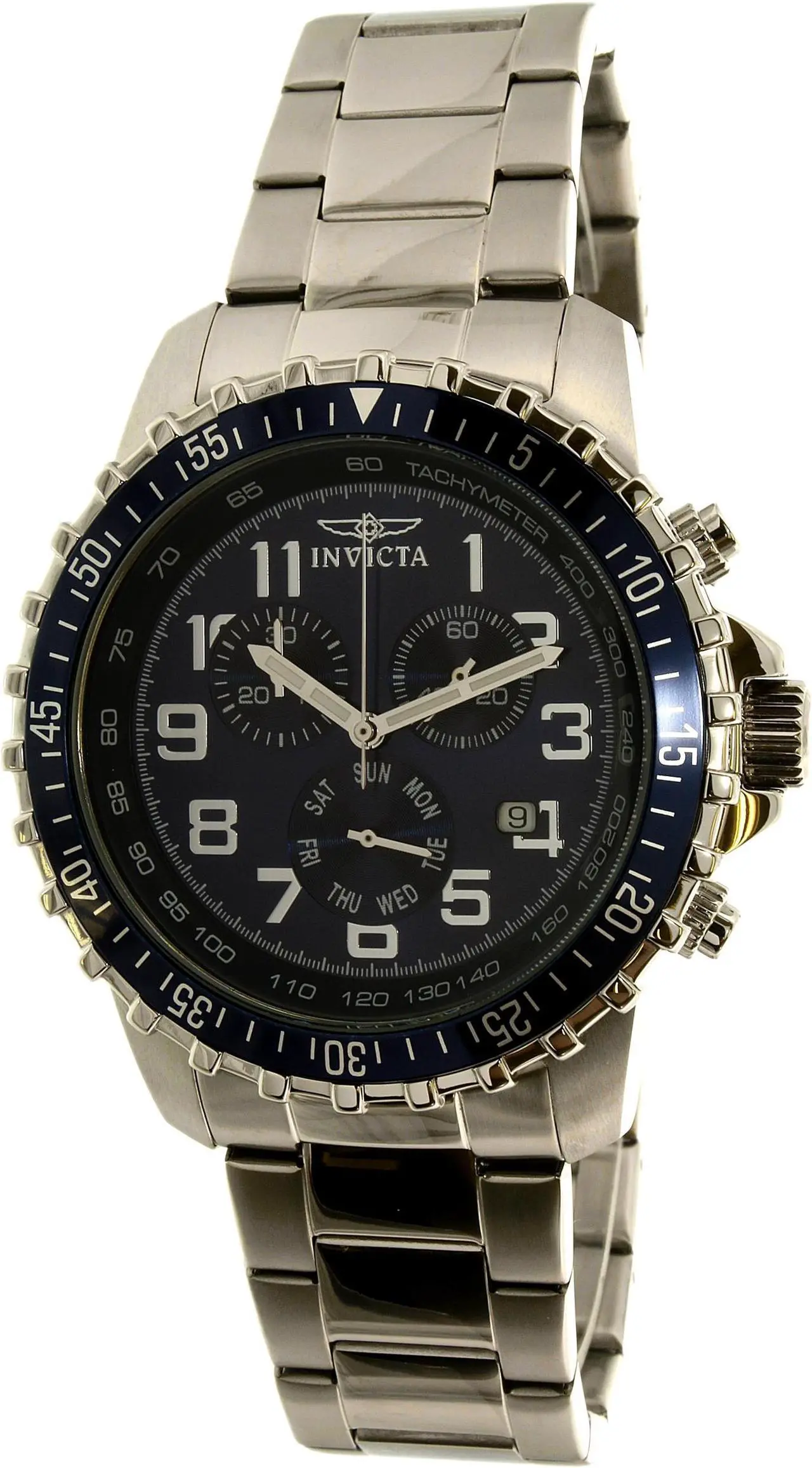 Alt view image 5 of 17 - Invicta  Specialty 6621  Stainless Steel Chronograph  Watch