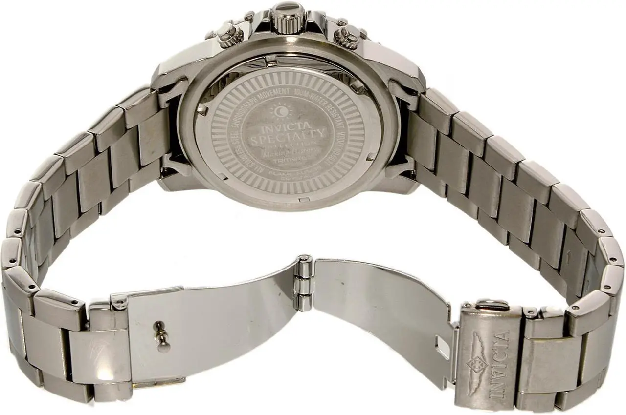 Alt view image 7 of 17 - Invicta  Specialty 6621  Stainless Steel Chronograph  Watch