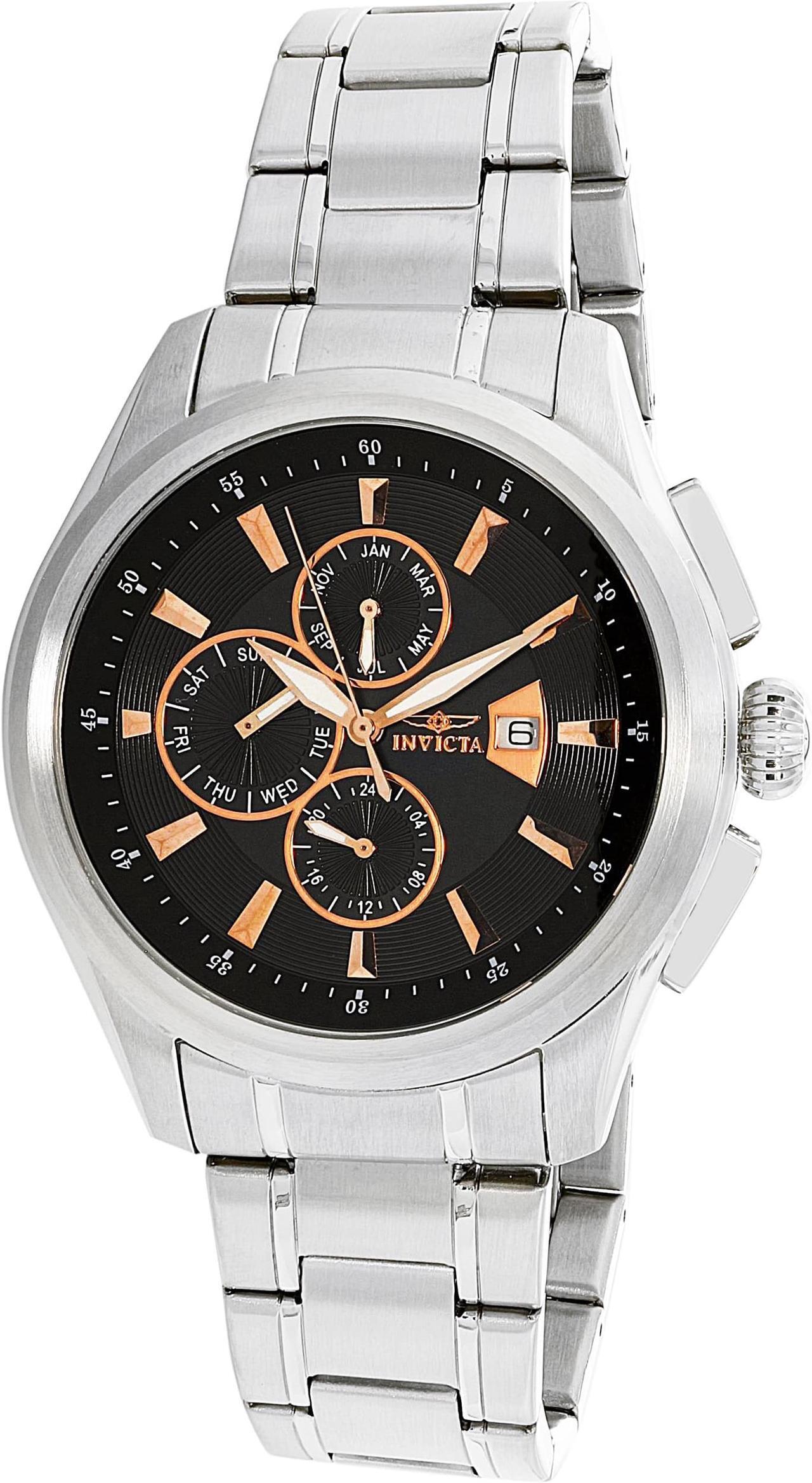 Alt view image 10 of 11 - Invicta  Specialty 1483  Stainless Steel Chronograph  Watch