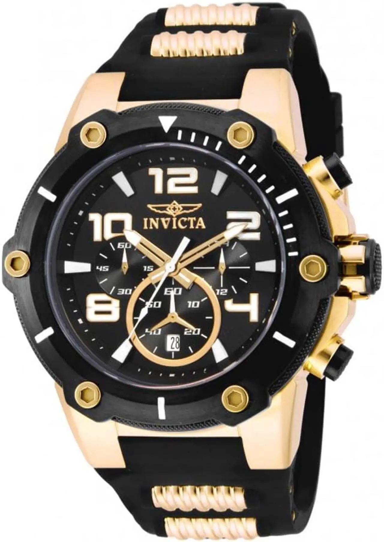 Alt view image 9 of 14 - Invicta  Speedway 17200  Stainless Steel, Polyurethane Chronograph  Watch