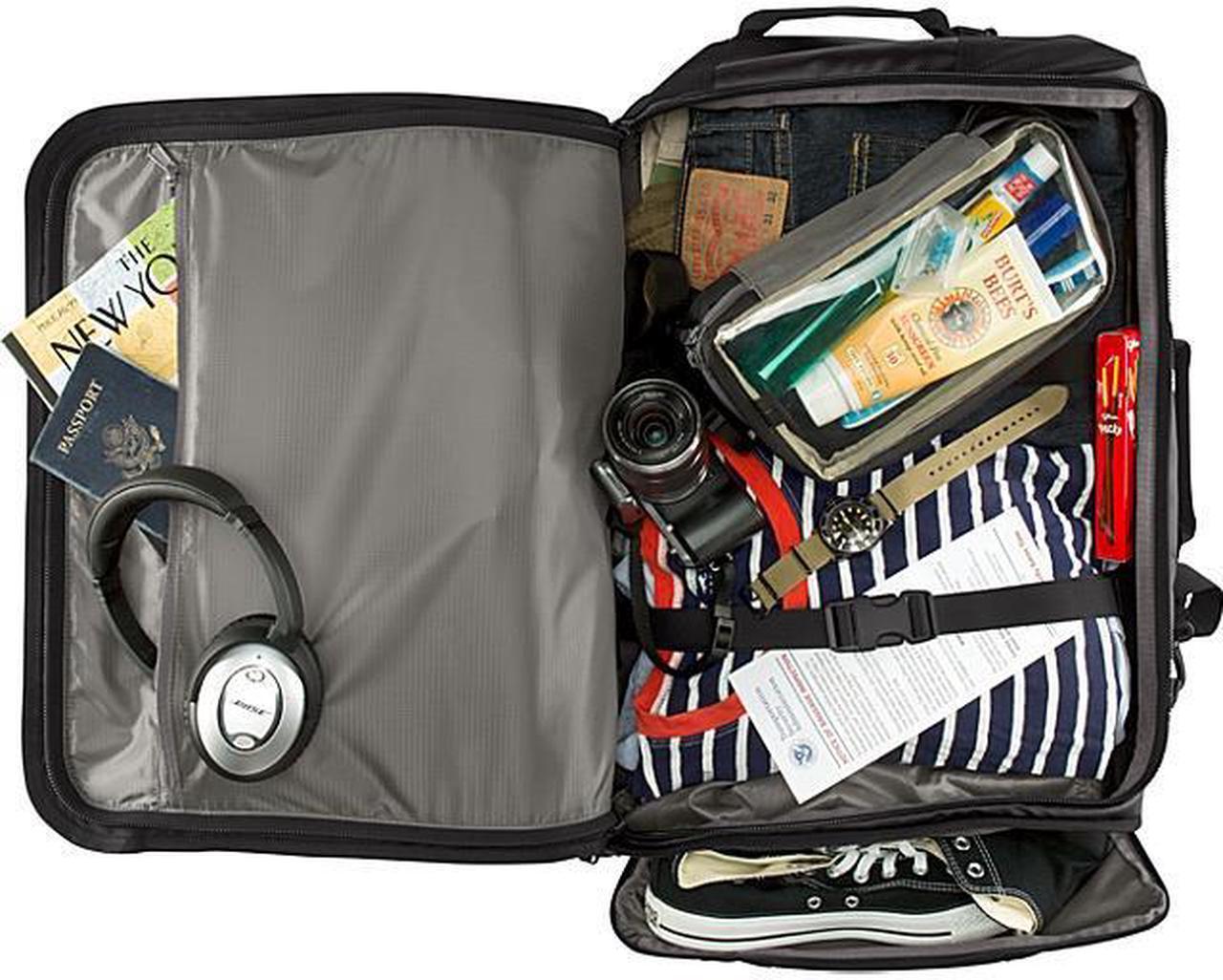 Alt view image 4 of 4 - Timbuk2 Wingman Duffel Carbon Full-Cycle Twill 528-4-2226 up to 17 inches -M
