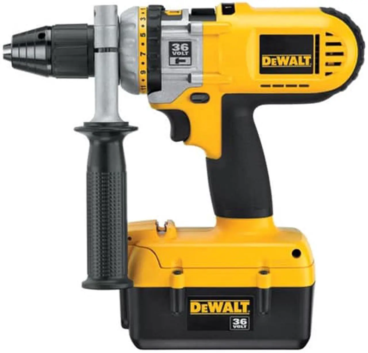 Alt view image 2 of 5 - DeWALT DCX6401 36V Cordless Hammer Drill Impact Saw Tool Combo Kit - 36 Volt