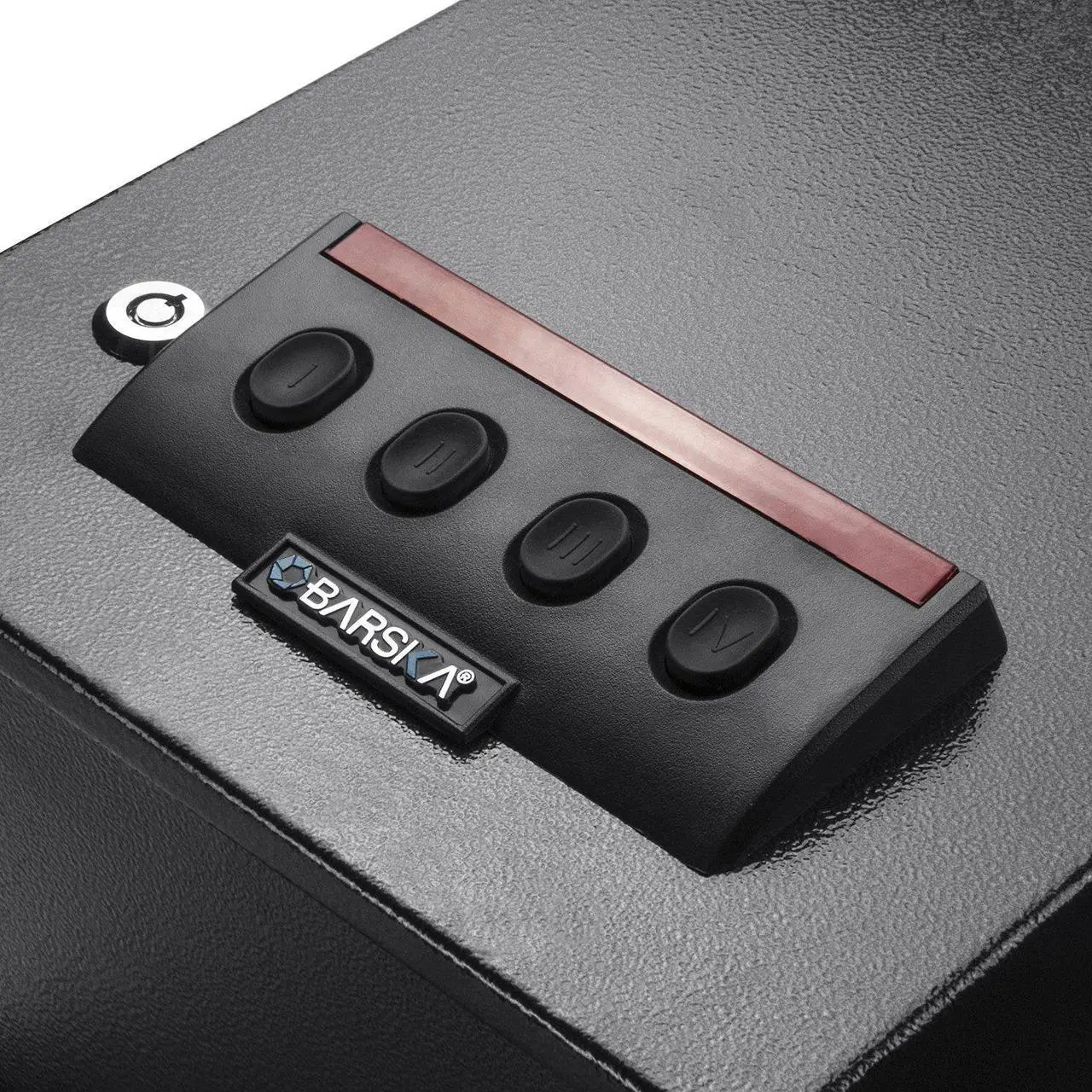 Alt view image 7 of 10 - BARSKA OPTICS AX12432 BARSKA OPTICS AX12432 Electric Keypad Portable safe, Front open