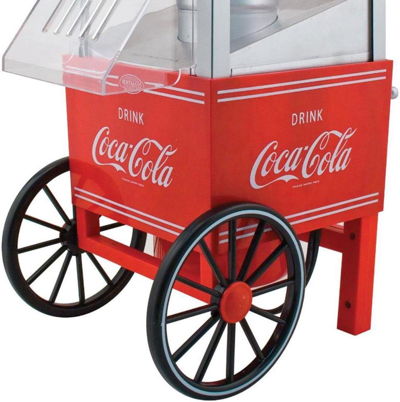 Alt view image 4 of 7 - Nostalgia Electrics Coca-Cola Series Hot Air Popcorn Maker