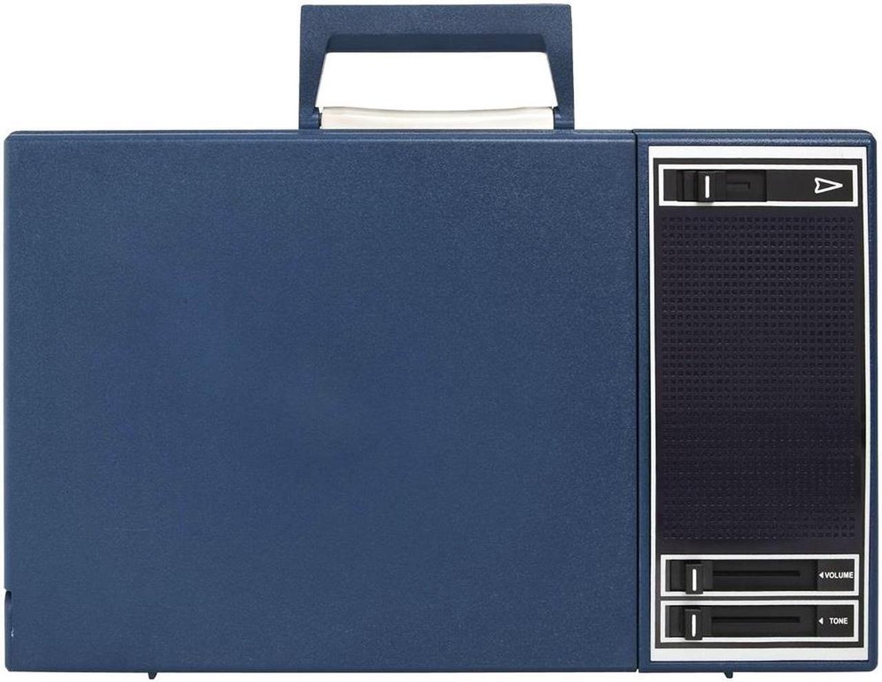 Alt view image 12 of 17 - Crosley Radio Spinnerette Portable USB Turntable, Blue - CR6016A-BL