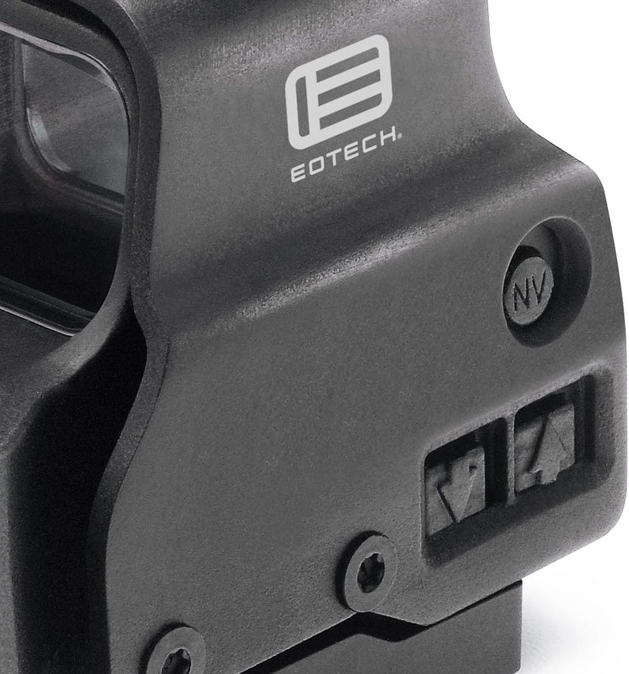 Alt view image 6 of 14 - EOTech Transverse EXPS3 Red Dot Sight, Black w/ 2-Dot Reticle