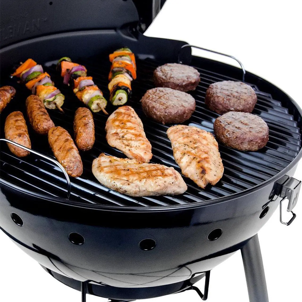 Alt view image 8 of 20 - Char-Broil  14301878  22.5" Charcoal Kettle Grill with TRU-Infrared