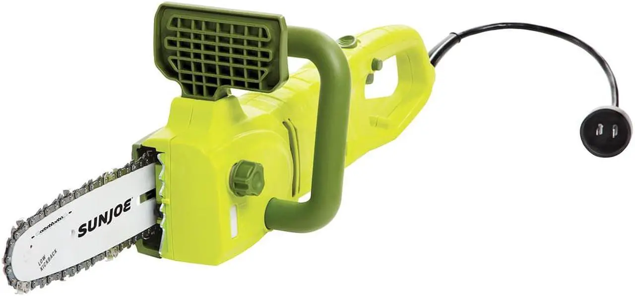 Alt view image 2 of 9 - Sun Joe SWJ806E 2-in-1 Electric Convertible Pole Chain Saw | 8 inch | 8.0 Amp (Green)