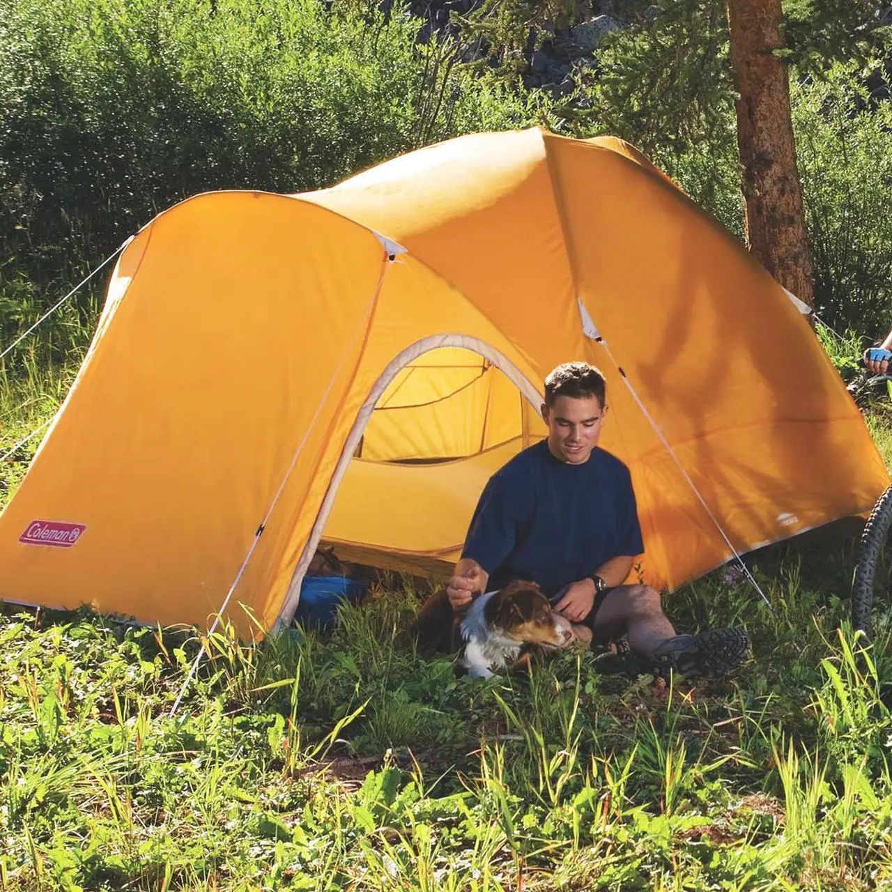 Alt view image 8 of 18 - Coleman 8X7 Foot Hooligan 3 Person Tent 2000012431