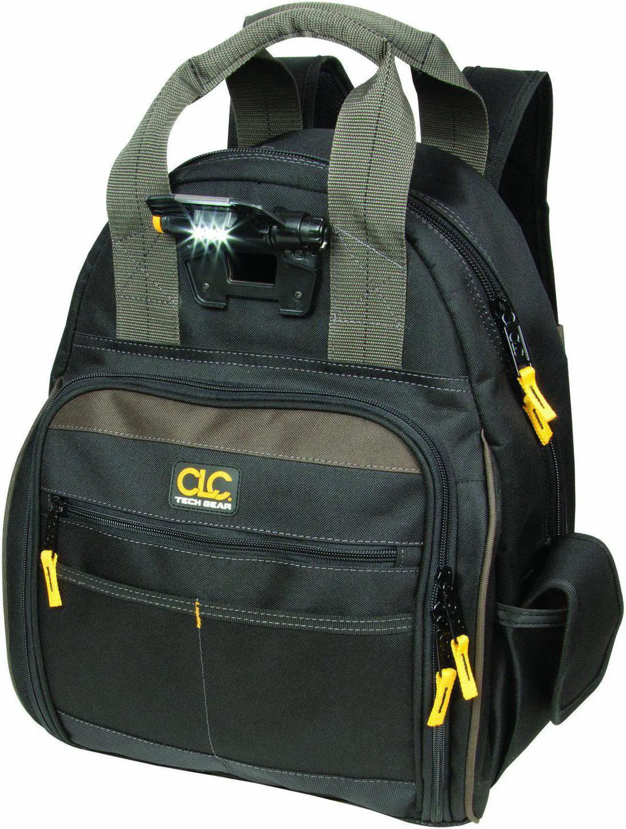 Alt view image 7 of 18 - Clc L255 Tech Gear 53 Pocket  Lighted Backpack