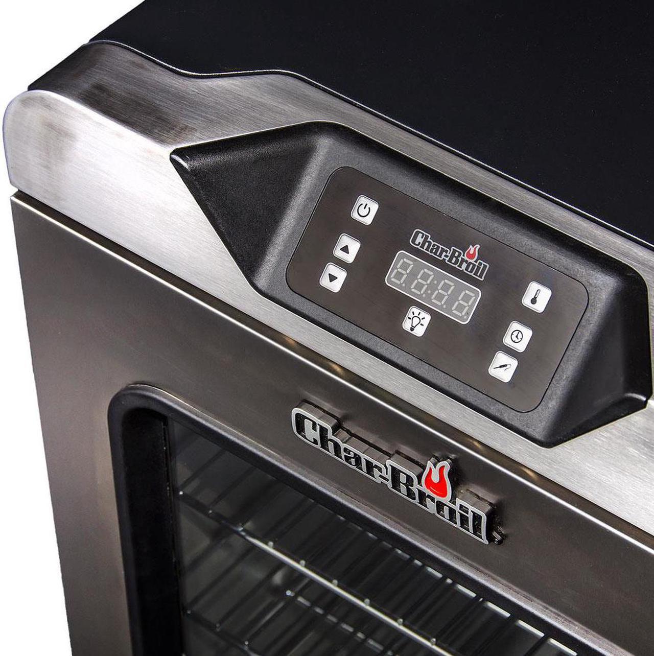 Alt view image 12 of 18 - Char-Broil Deluxe Digital Electric Smoker, 1000 Square Inch
