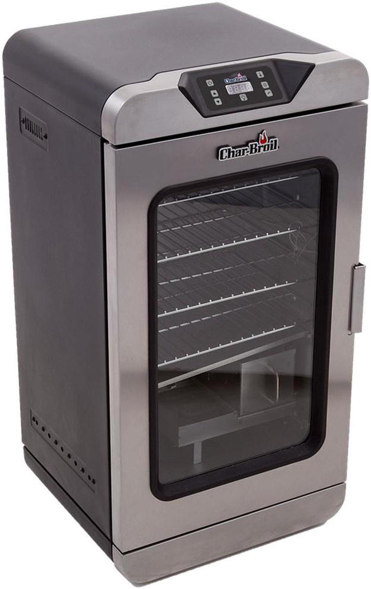 Alt view image 9 of 18 - Char-Broil Deluxe Digital Electric Smoker, 1000 Square Inch