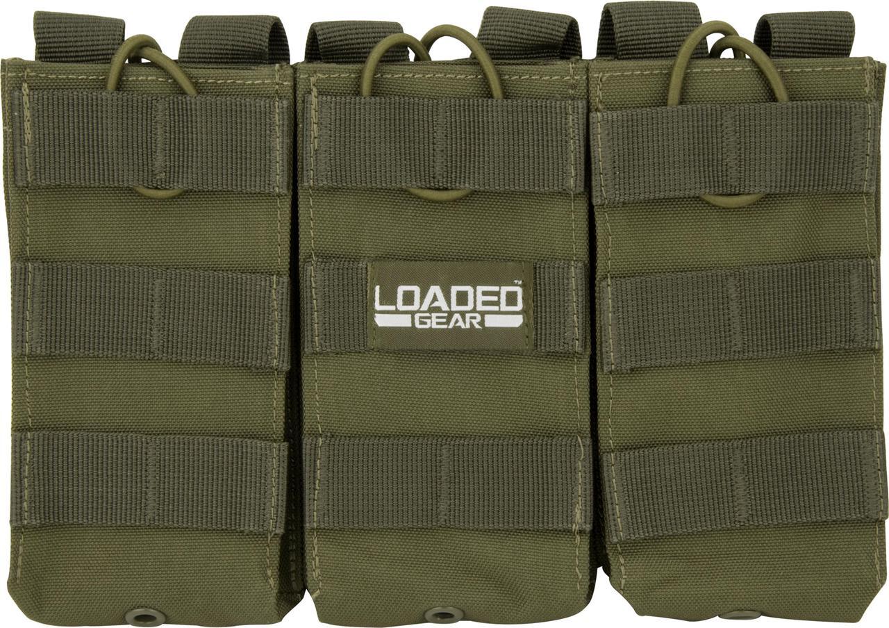 Main image of Loaded Gear CX-200 Triple Magazine Pouch - OD Green