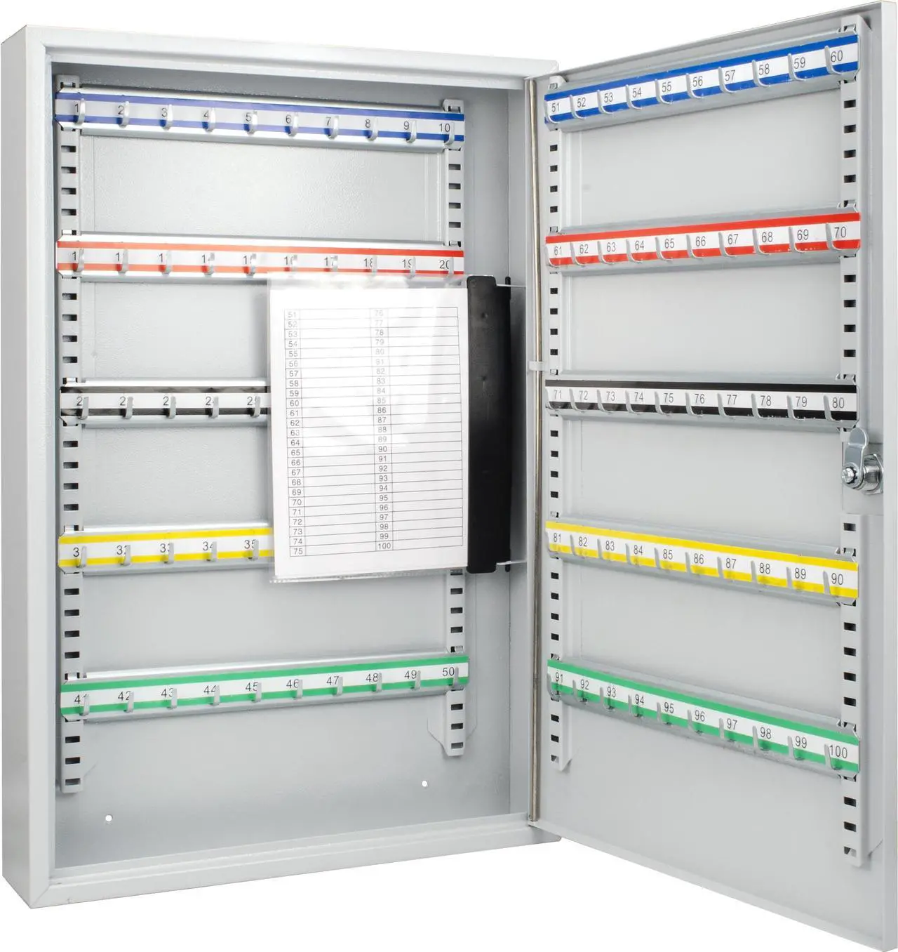 Alt view image 6 of 14 - 100 Position Key Cabinet with Key Lock