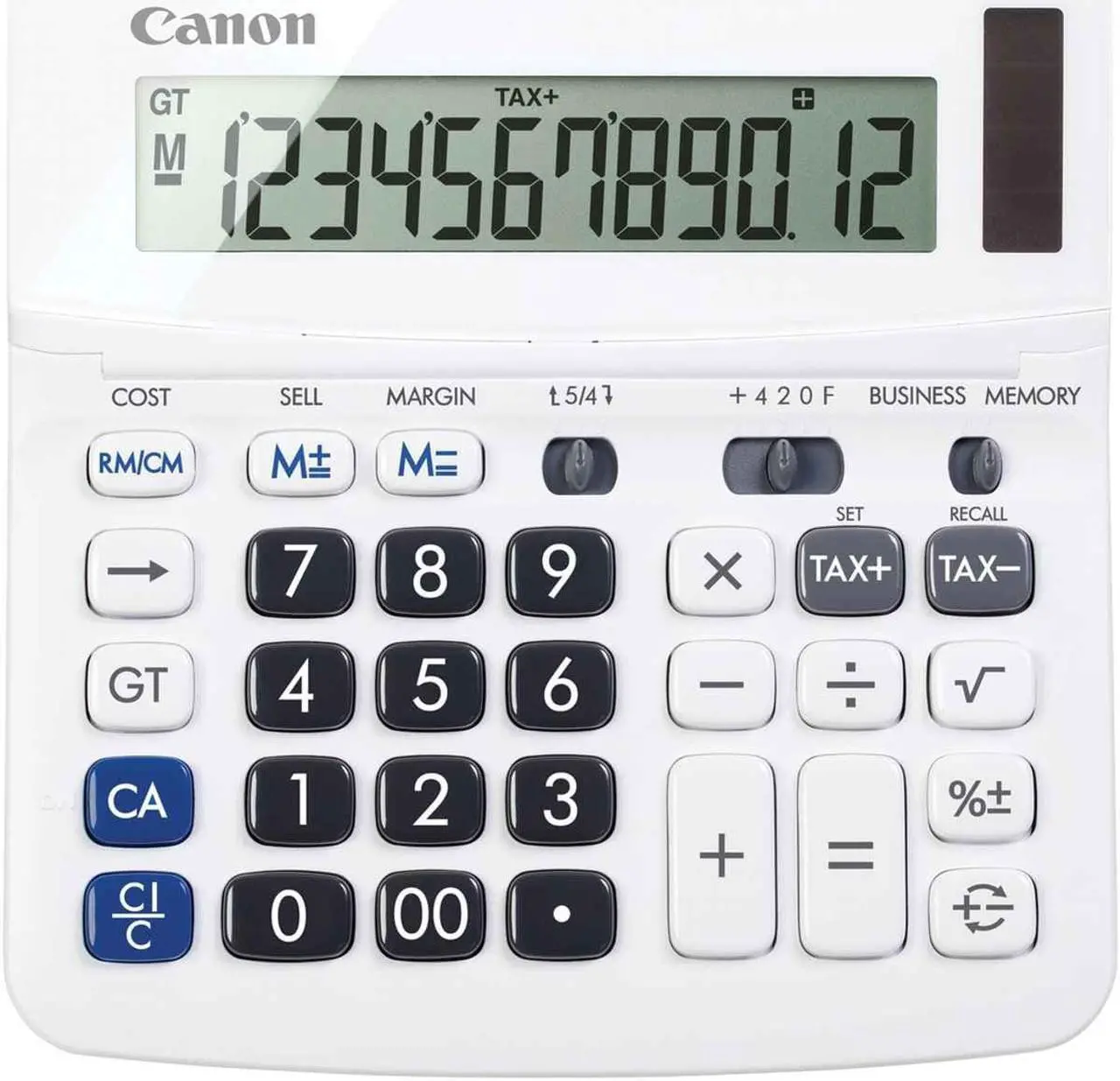 Alt view image 14 of 20 - Canon TX-220TSII Portable Display Calculator 12-Digit LCD 0633C001