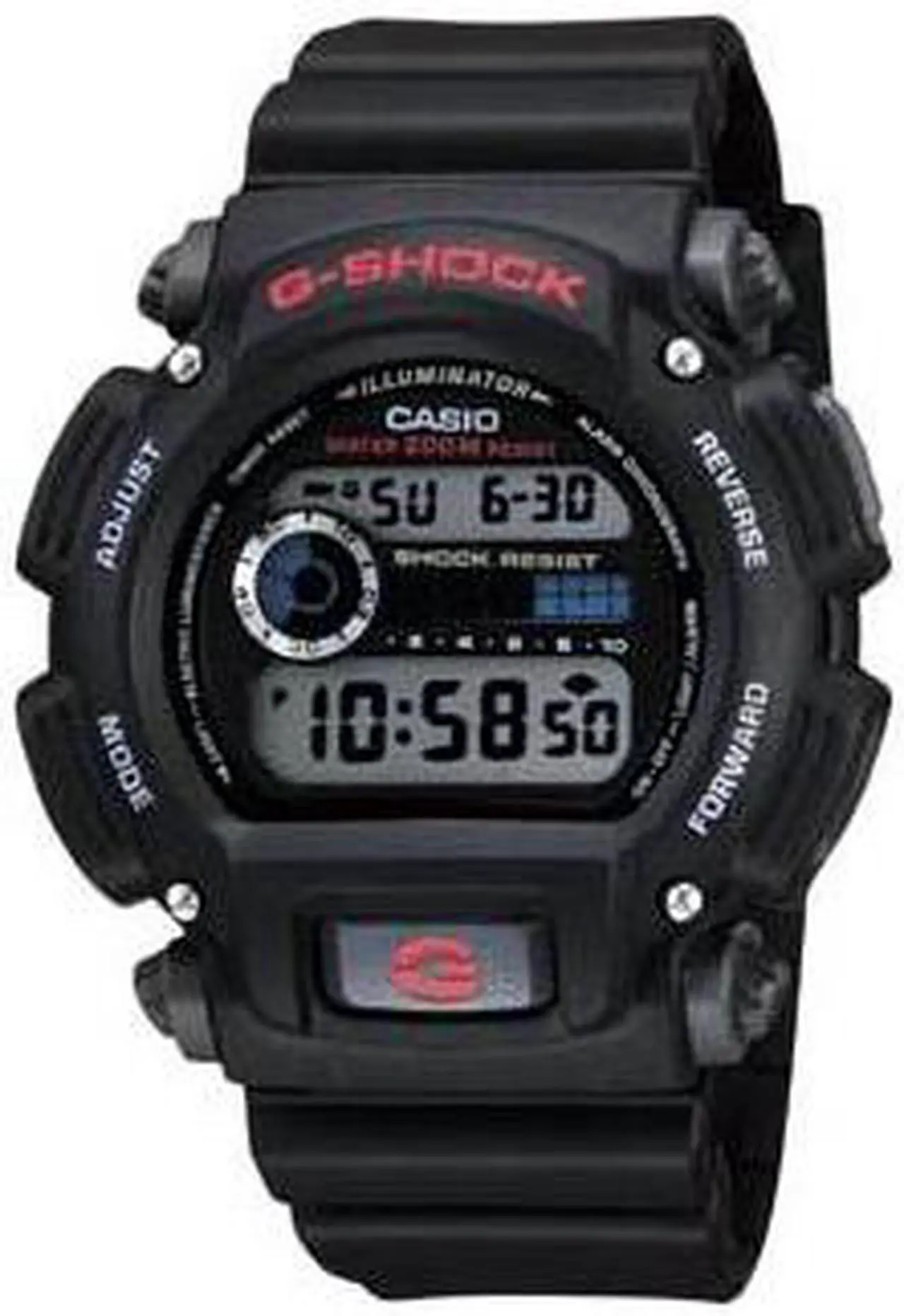 Alt view image 8 of 19 - CASIO DW-9052-1VCF G Shock Mens Watch Black