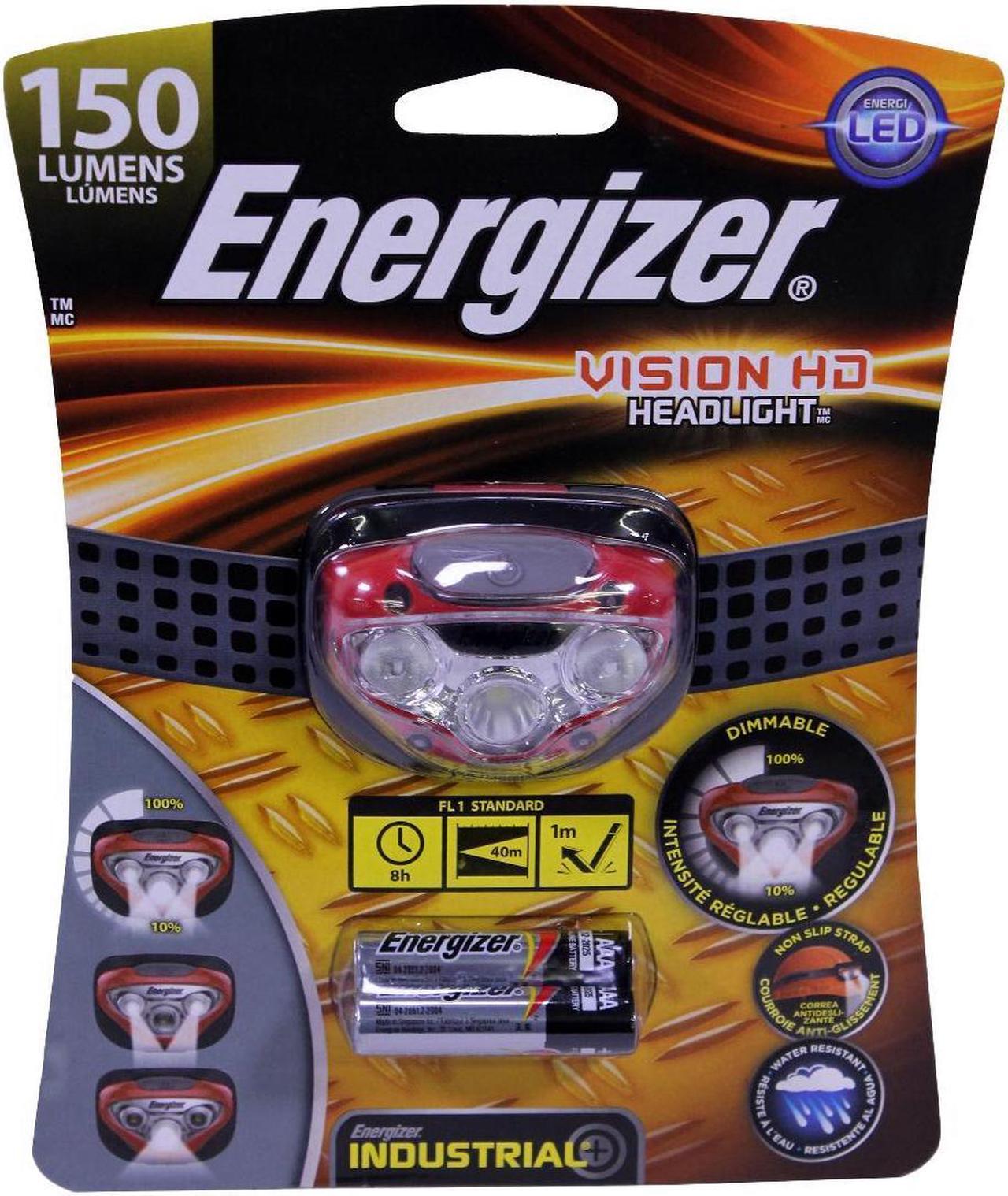 Alt view image 5 of 11 - ENERGIZER HDBIN32EB Headlamp, LED, 4 Modes, 300 Lumens, Red