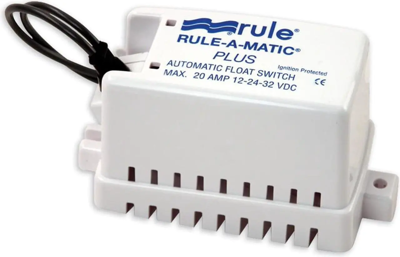 Alt view image 2 of 7 - RULE RULE-A-MATIC PLUS FLOAT SWITCH W/ FUSE HOLDER
