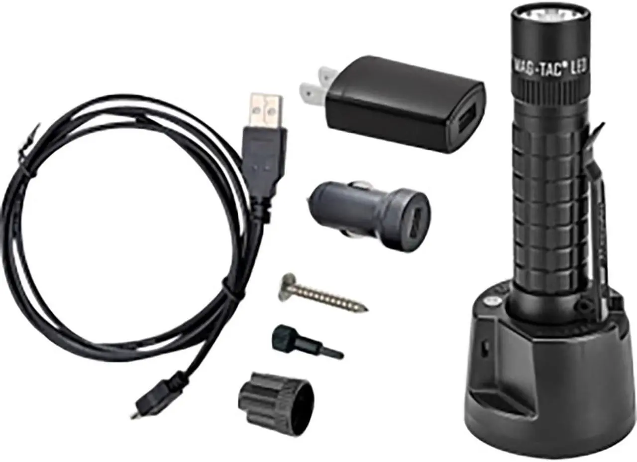 Alt view image 4 of 15 - MAGLITE TRM1RE4 671-Lumen LED MAGTAC Rechargeable Flashlight (Plain Bezel)