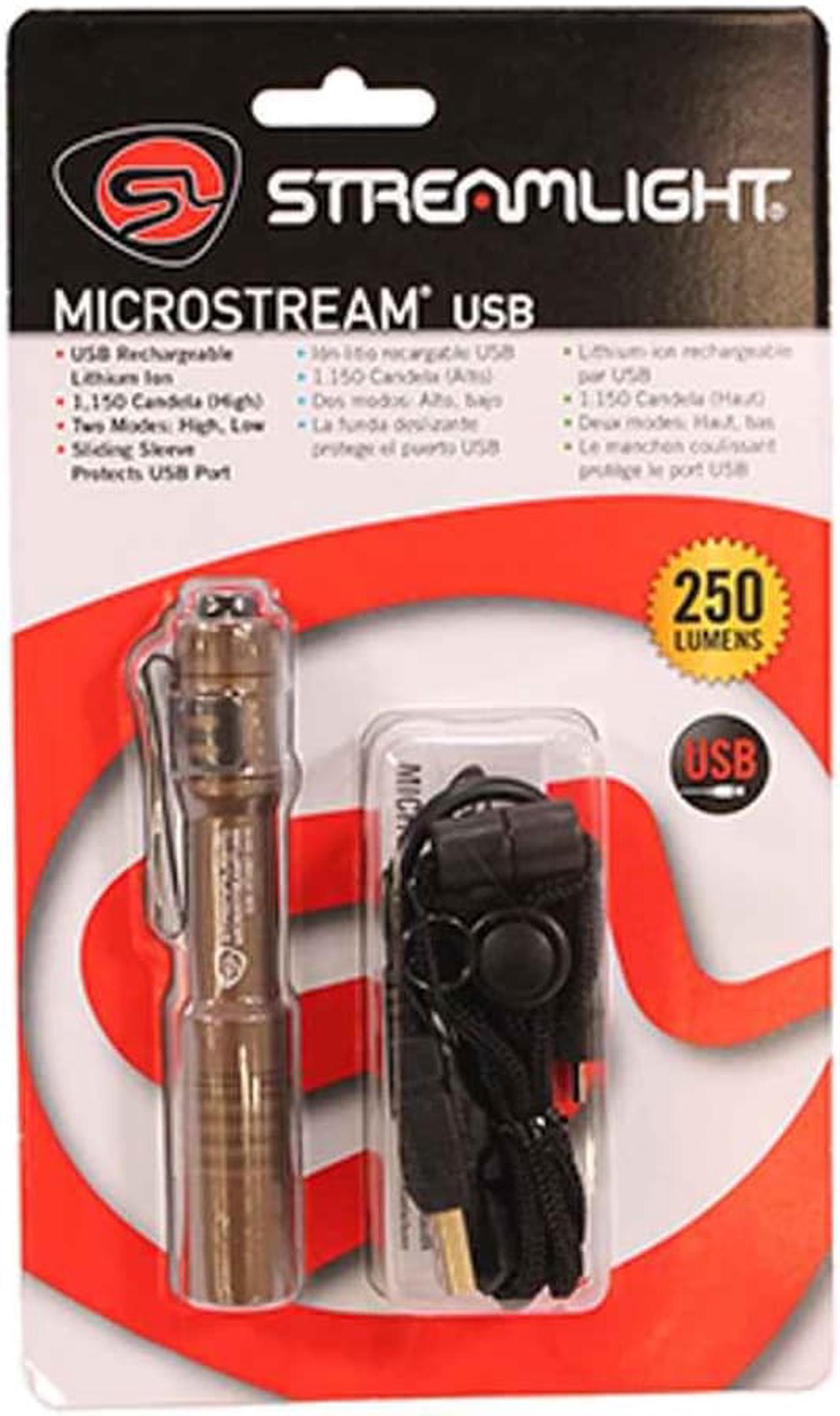 Alt view image 3 of 16 - STREAMLIGHT SL MICROSTREAM USB RECHRG 250L COY 66608