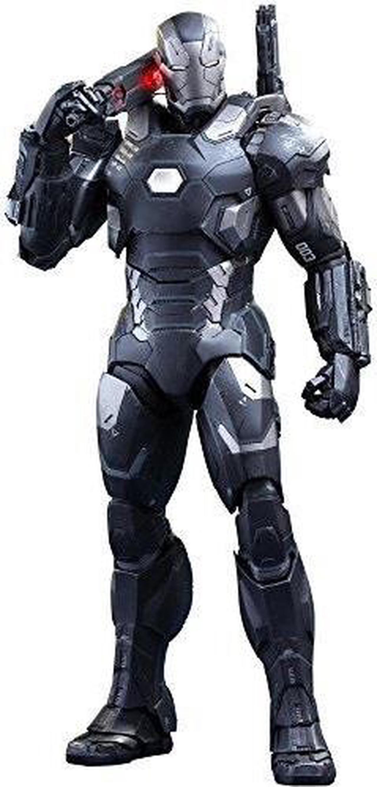 movie masterpiece diecast  1/6 scale fully poseable figure: captain america civil war  war machine mark 3