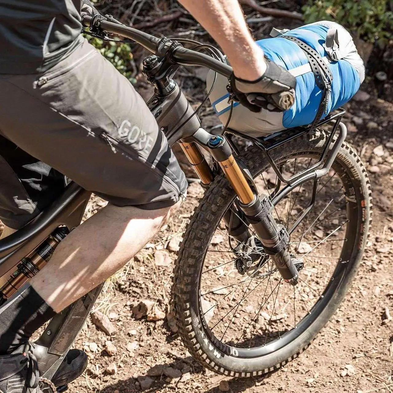 Alt view image 4 of 10 - Topeak Tetrarack M1 Mountain Bicycle Front Rack - TA2408M1