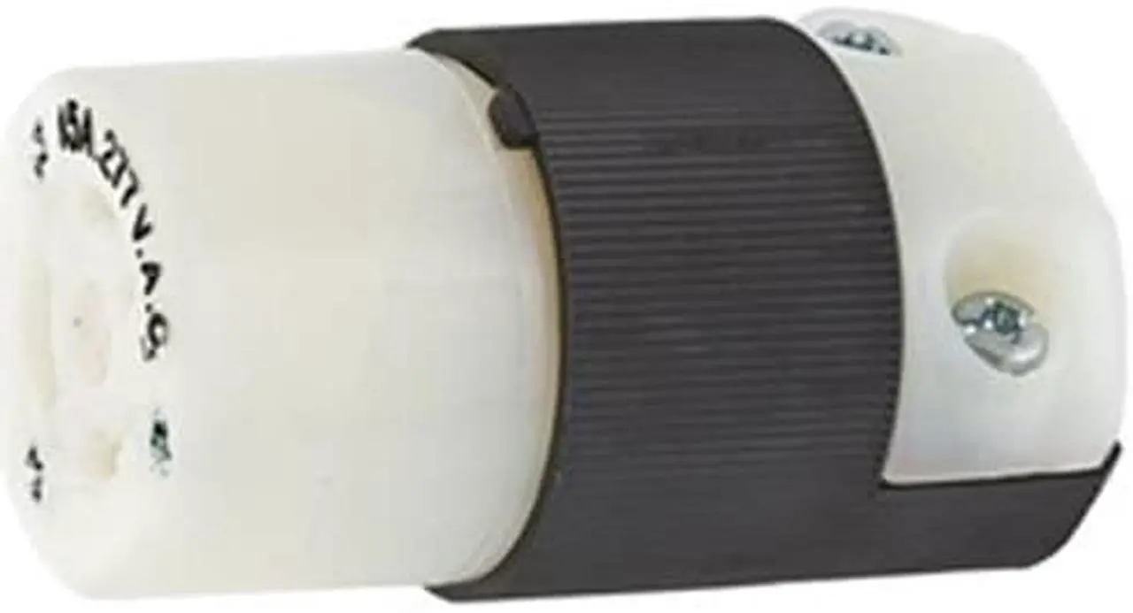 Main image of HUBBELL WIRING DEVICE-KELLEMS HBL4779C Locking Connector, L7-15R, 15 A, 277V