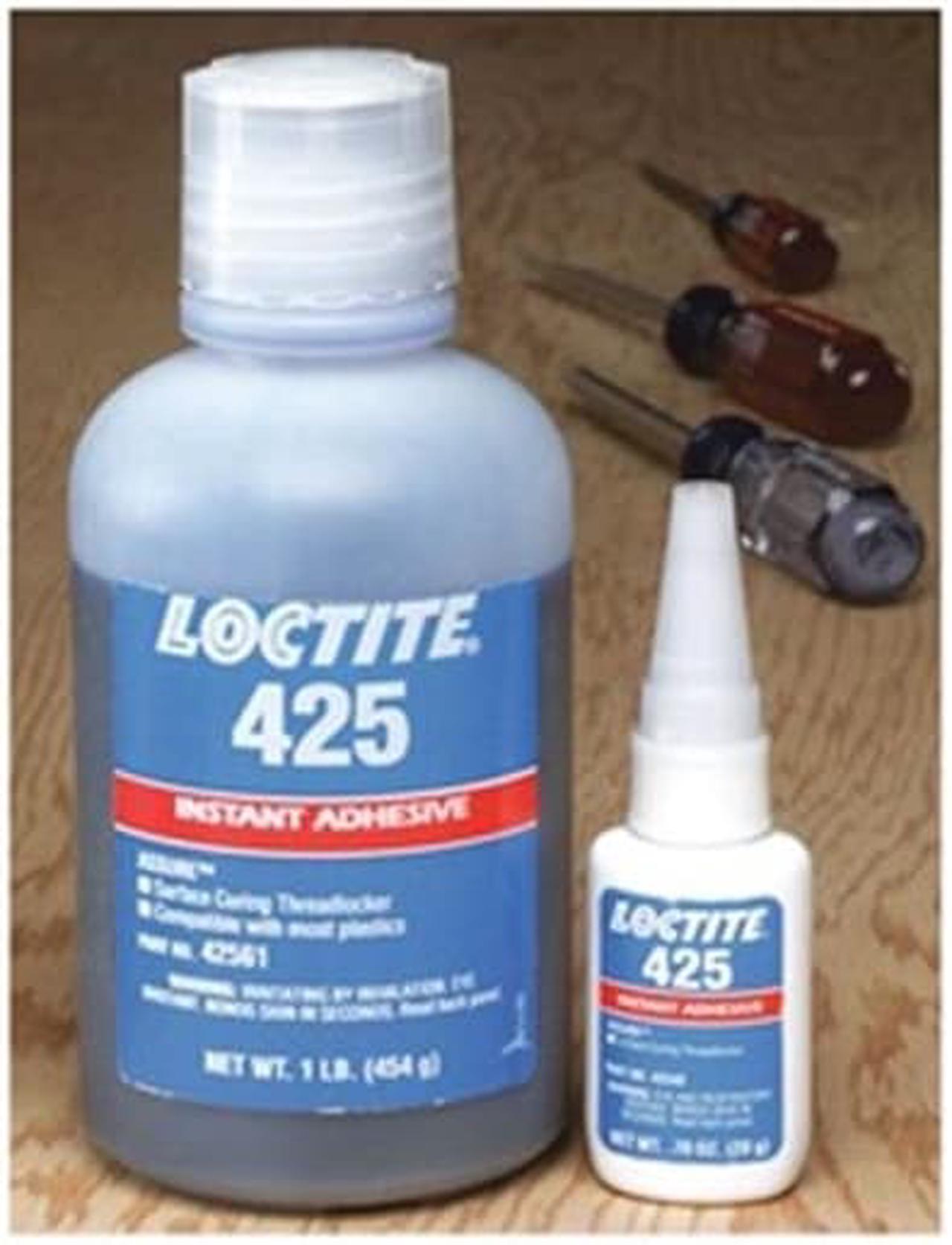 Alt view image 2 of 5 - LOCTITE 135461 Plastic Threadlocker, LOCTITE 425 Assure, Blue, Medium Strength,
