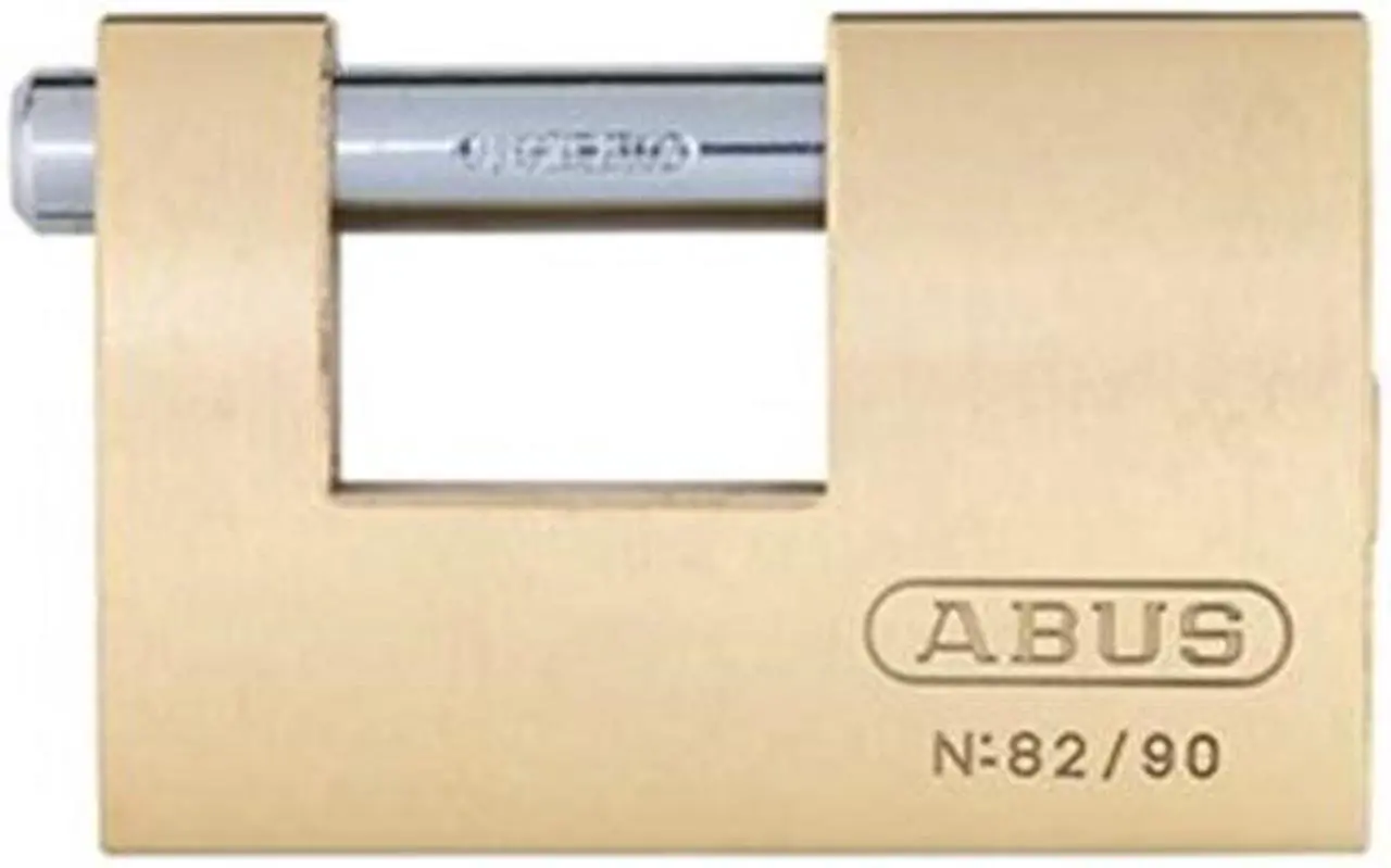 Main image of Solid Brass Monoblock Padlock