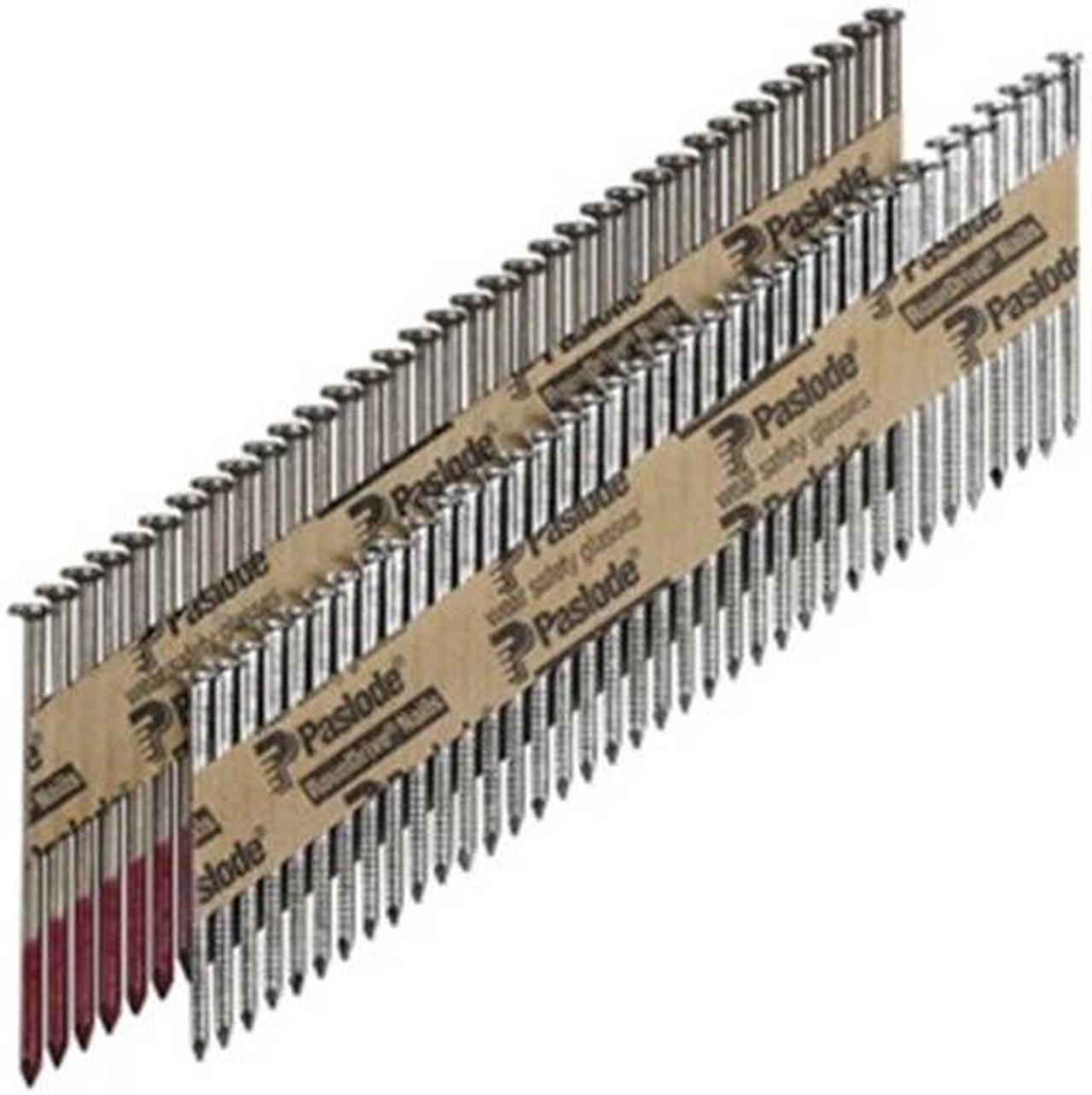 Main image of PASLODE 650387 Collated Framing Nail, 3 in L, Not Applicable, Hot Dipped