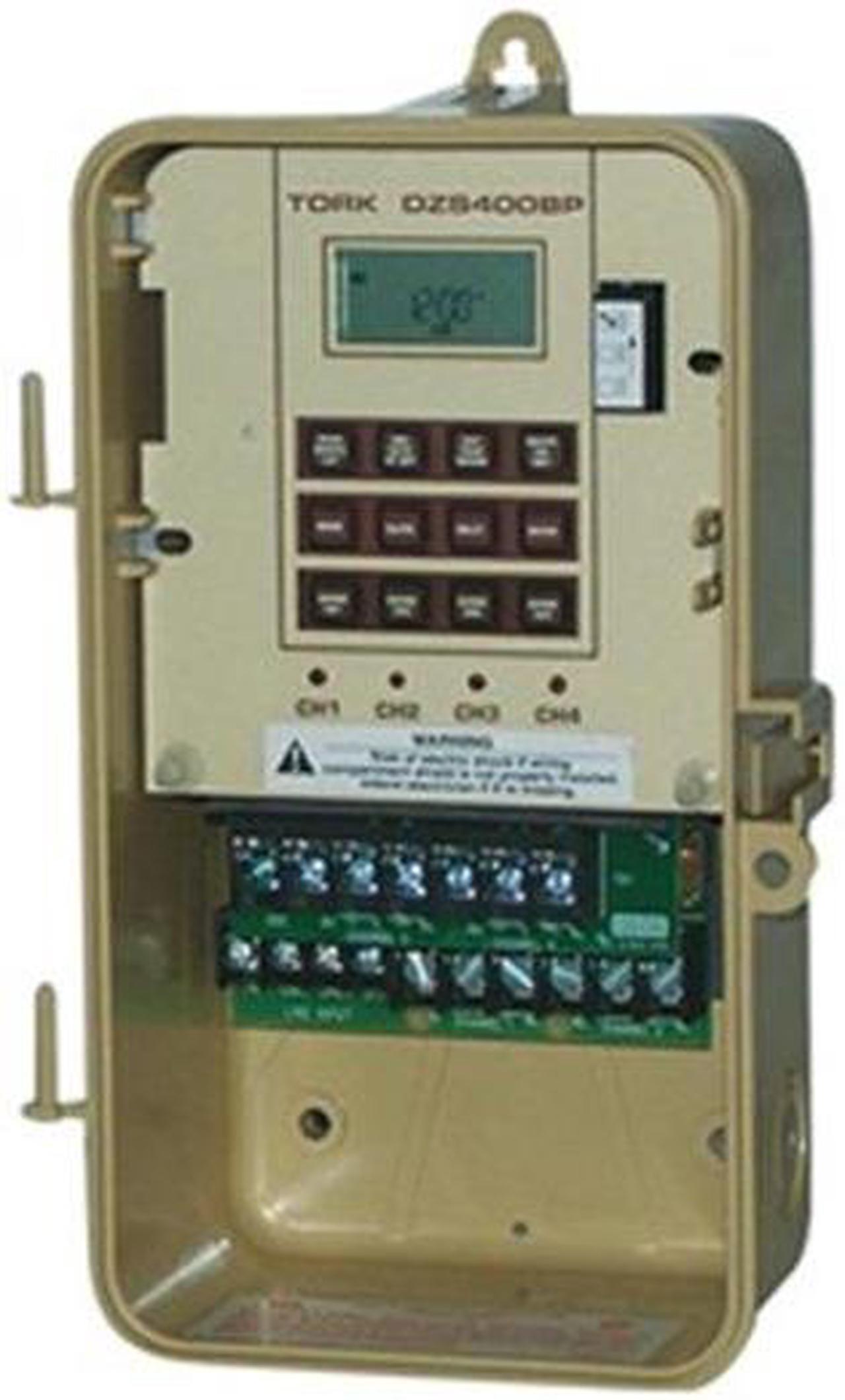 Alt view image 2 of 3 - TORK DZS100BP Electronic Timer,Astro 365 Days,DPDT